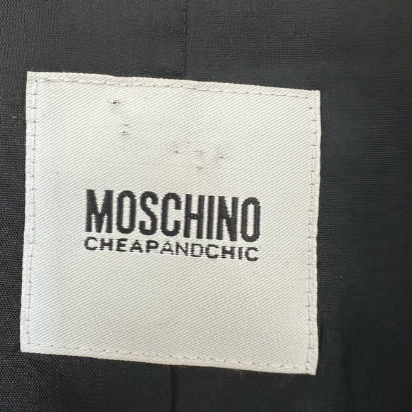 Moschino Cheap and Chic Daisy Print Floral Blazer Women’s L Statement Piece - Picture 4 of 4